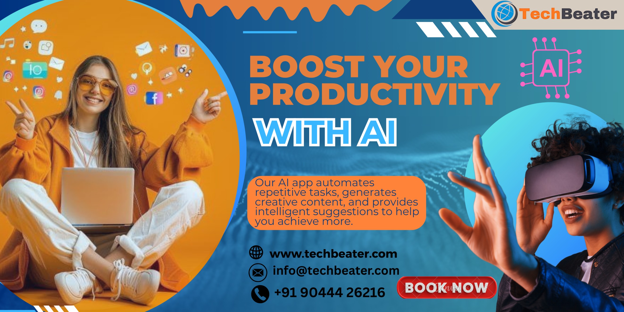 Boost Your Productivity with AI – Smarter Work, Faster Results | TechBeater